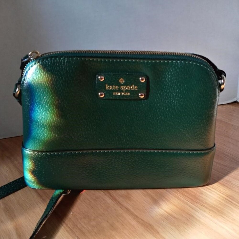 KATE SPADE GREEN CROSSBODY BAG